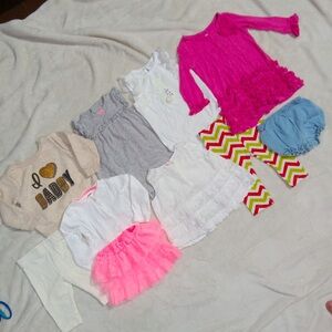 Baby Girls 10pc Bundle 6-9M